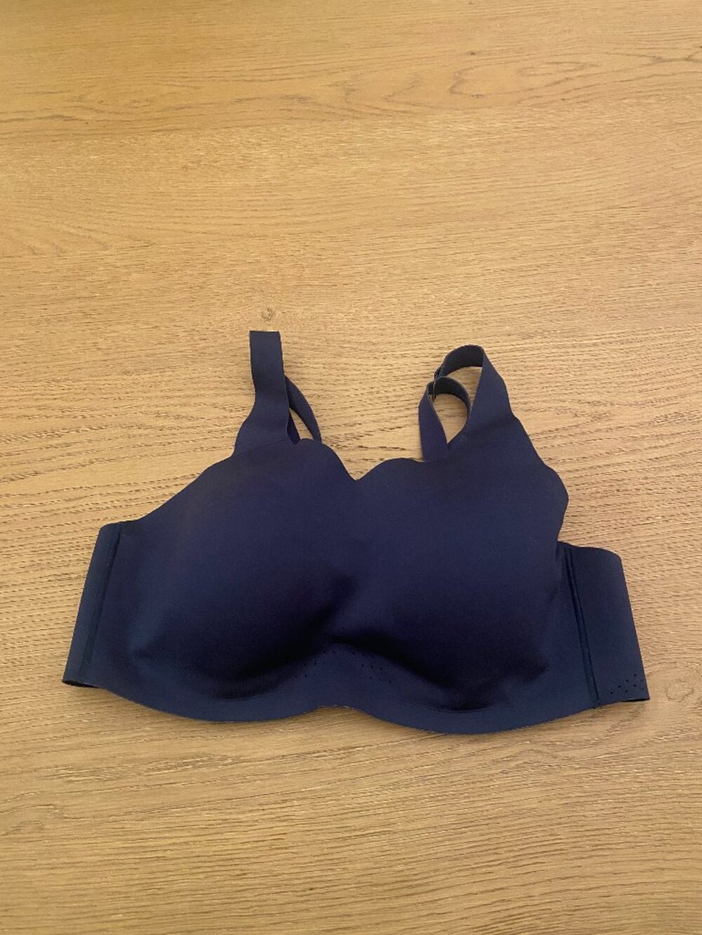 Brooks Dare Underwire Sports Bra Size 36D Dark Blue 350078 Running Gym Fitness